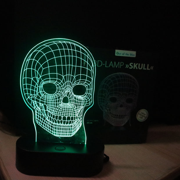 GameZoney™ Lampada LED Skull 3D