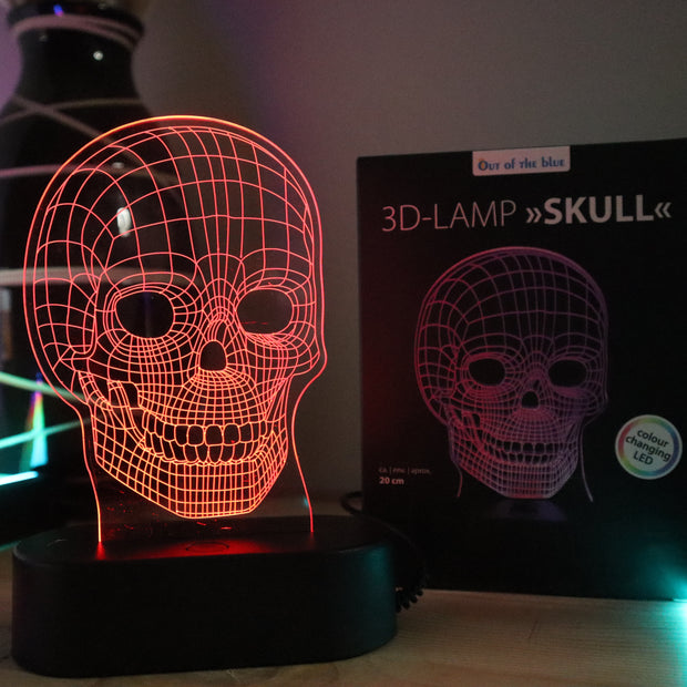 GameZoney™ Lampada LED Skull 3D