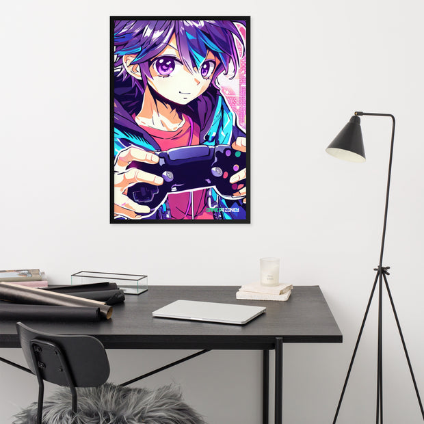 GameZoney™ Poster da parete con cornice